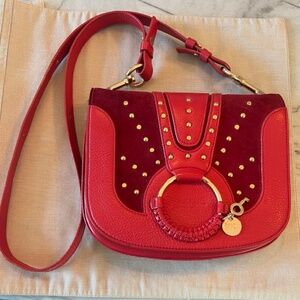 See by Chloe Hana studded shoulder bag/cross body